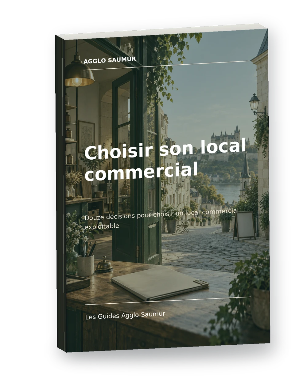 Mockup 3D de Choisir son local commercial