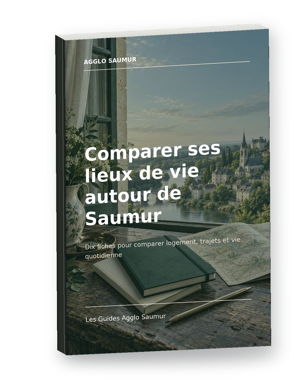 Mockup 3D de Comparer ses lieux de vie autour de Saumur
