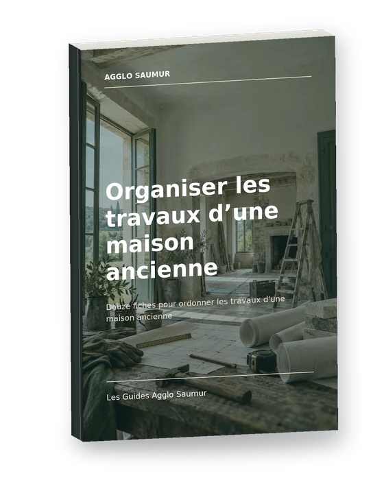 Mockup 3D de Organiser les travaux d’une maison ancienne