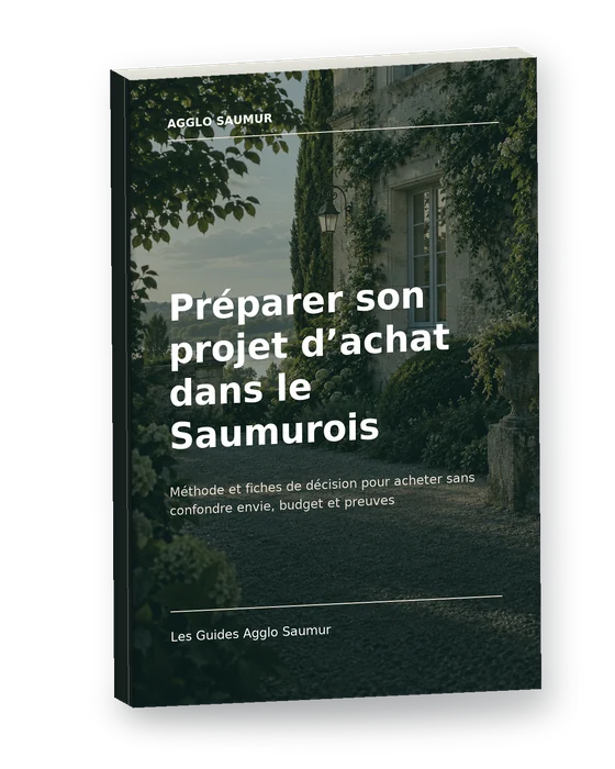 Mockup 3D de Préparer son projet d’achat dans le Saumurois
