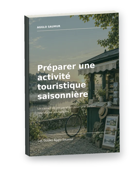 Mockup 3D de Préparer une activité touristique saisonnière