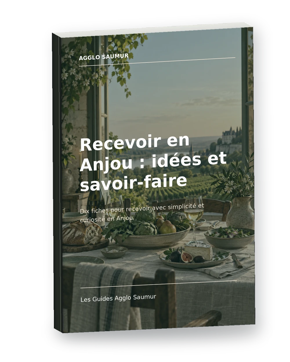 Mockup 3D de Recevoir en Anjou : idées et savoir-faire