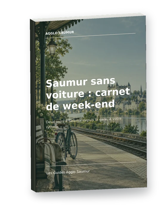Mockup 3D de Saumur sans voiture : carnet de week-end