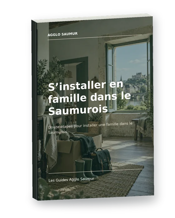 Mockup 3D de S’installer en famille dans le Saumurois