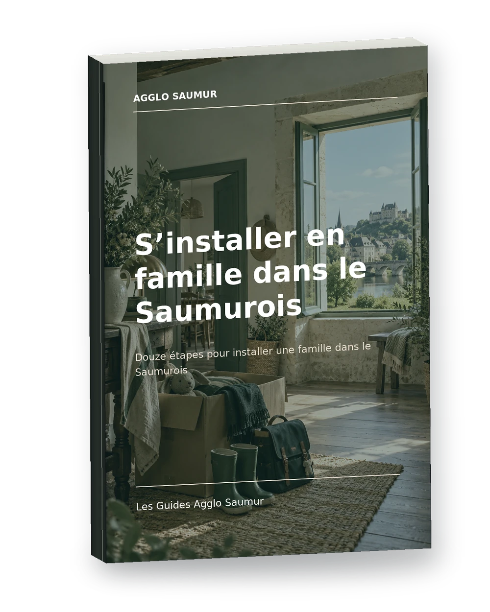 Mockup 3D de S’installer en famille dans le Saumurois
