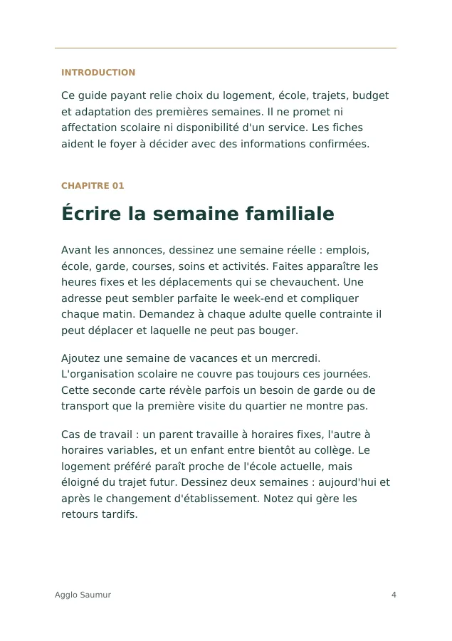 Aperçu intérieur de S’installer en famille dans le Saumurois