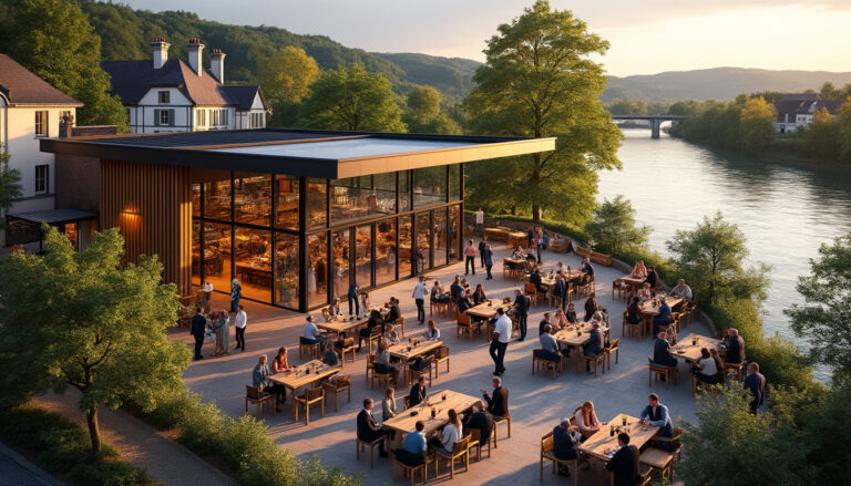 découvrez la nouvelle brasserie en bord de loire à saumur, un lieu convivial et chaleureux, idéal pour les riverains en quête d'un rendez-vous incontournable.