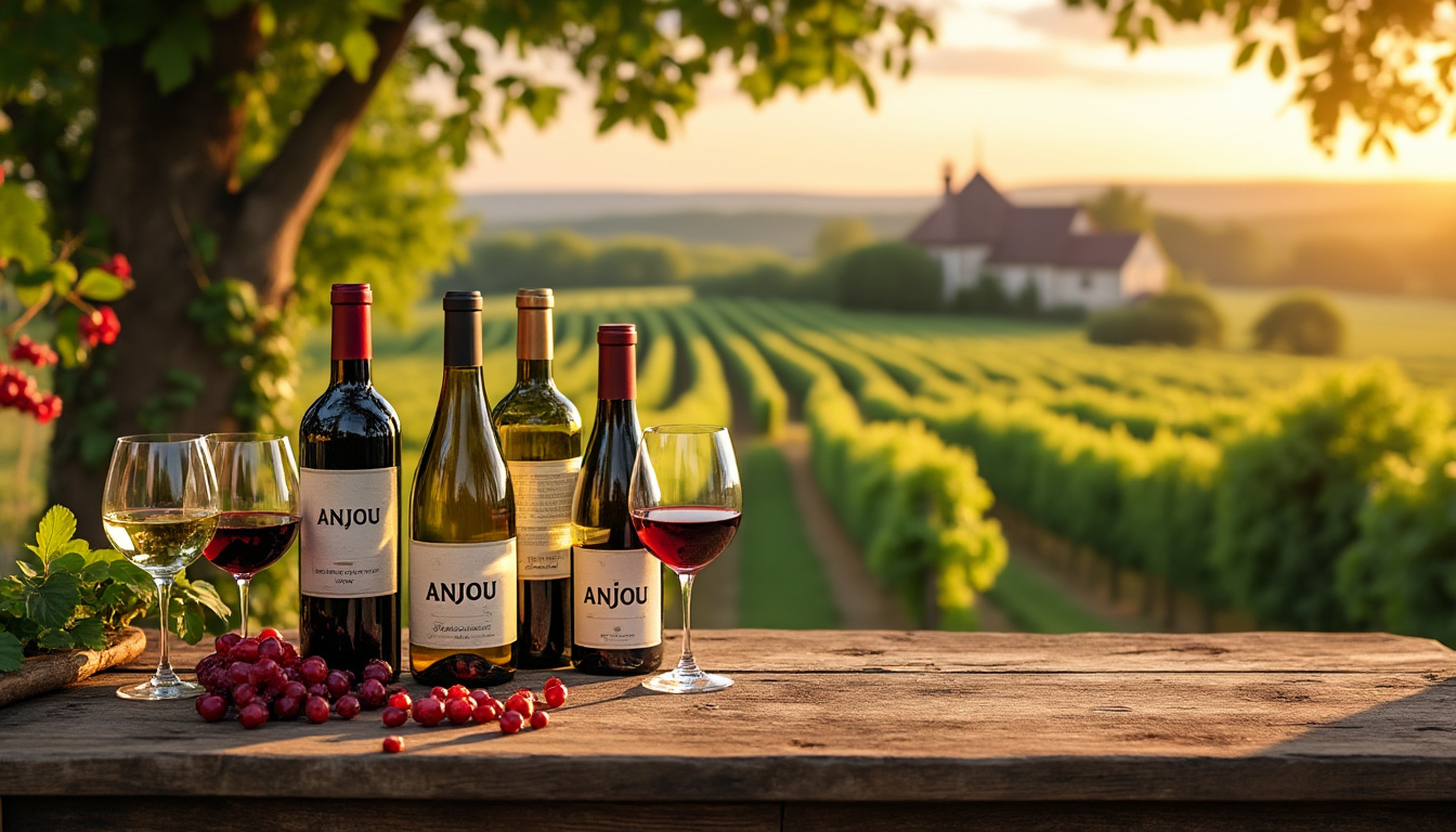explorez le guide complet des vins d'anjou et découvrez toutes les appellations, leurs caractéristiques et conseils de dégustation pour les amateurs de vin.