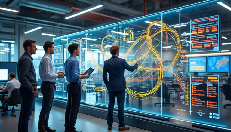 découvrez comment le diagramme spaghetti aide à visualiser et optimiser les flux de travail pour améliorer l'efficacité des processus industriels et organisationnels.