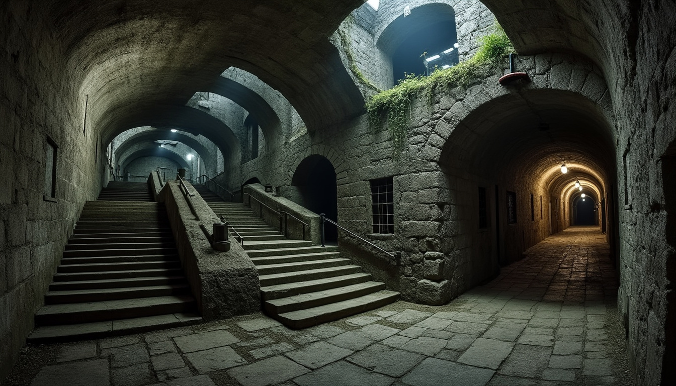 découvrez en images le trésor caché du château de saumur : une plongée fascinante au cœur d’un labyrinthe souterrain en béton, interdit au public jusqu’à présent.