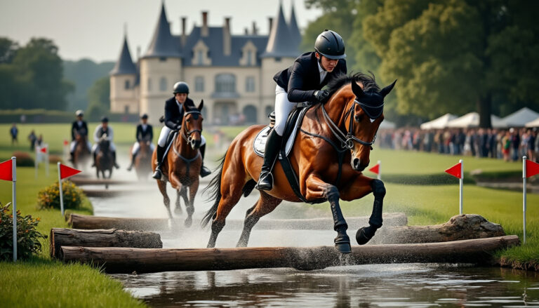 découvrez l'effervescence à saumur lors des répétitions intenses avant les mondiaux de concours complet d'équitation, un rendez-vous incontournable pour les passionnés.