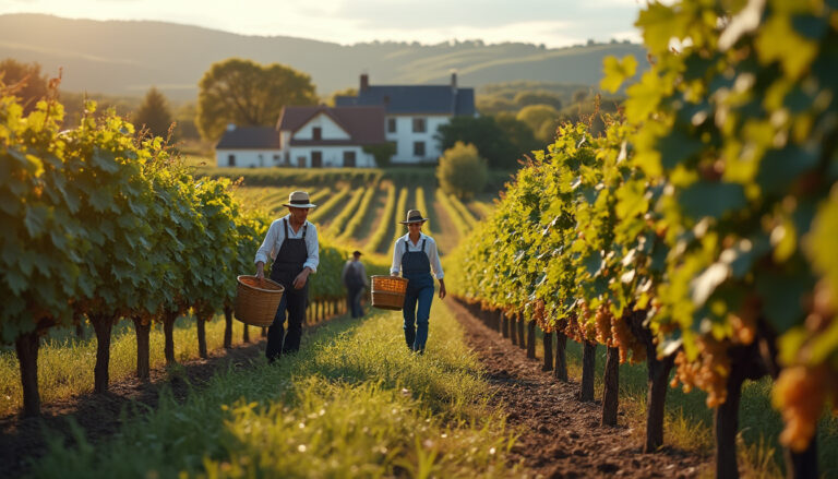découvrez l'histoire des premières vendanges d'il y a 40 ans, en octobre, dans ce grand domaine bio de l'anjou, pionnier de la viticulture écologique.