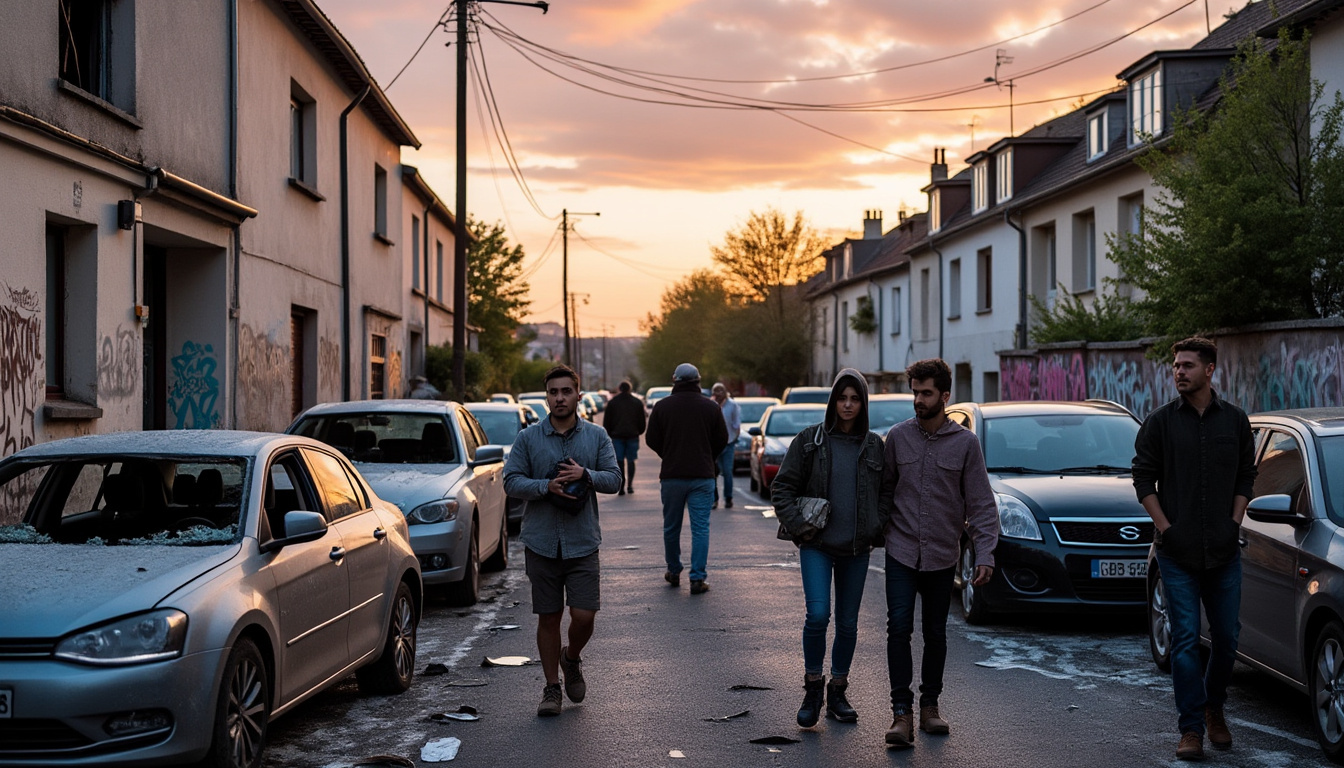 découvrez comment un quartier calme de moissac a été soudainement marqué par un traumatisme matériel important, bouleversant la sérénité locale.