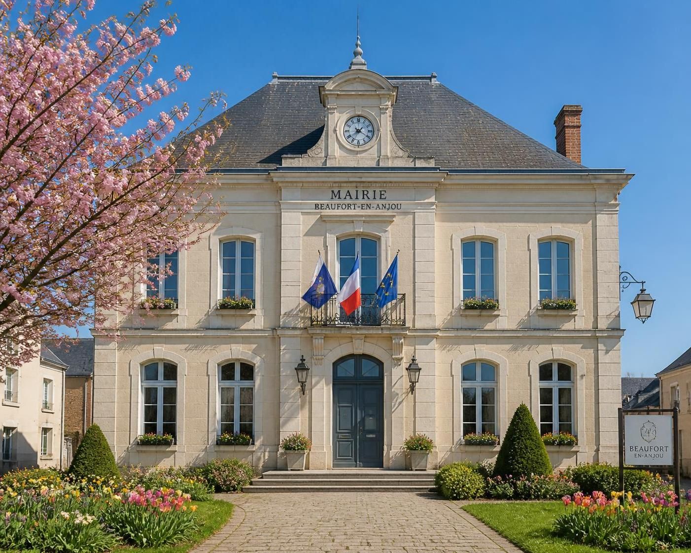 à beaufort-en-anjou, découvrez le bilan à mi-mandat de la maire et de son 1er adjoint, six mois après leur élection, avec un point sur les actions et projets menés pour la commune.