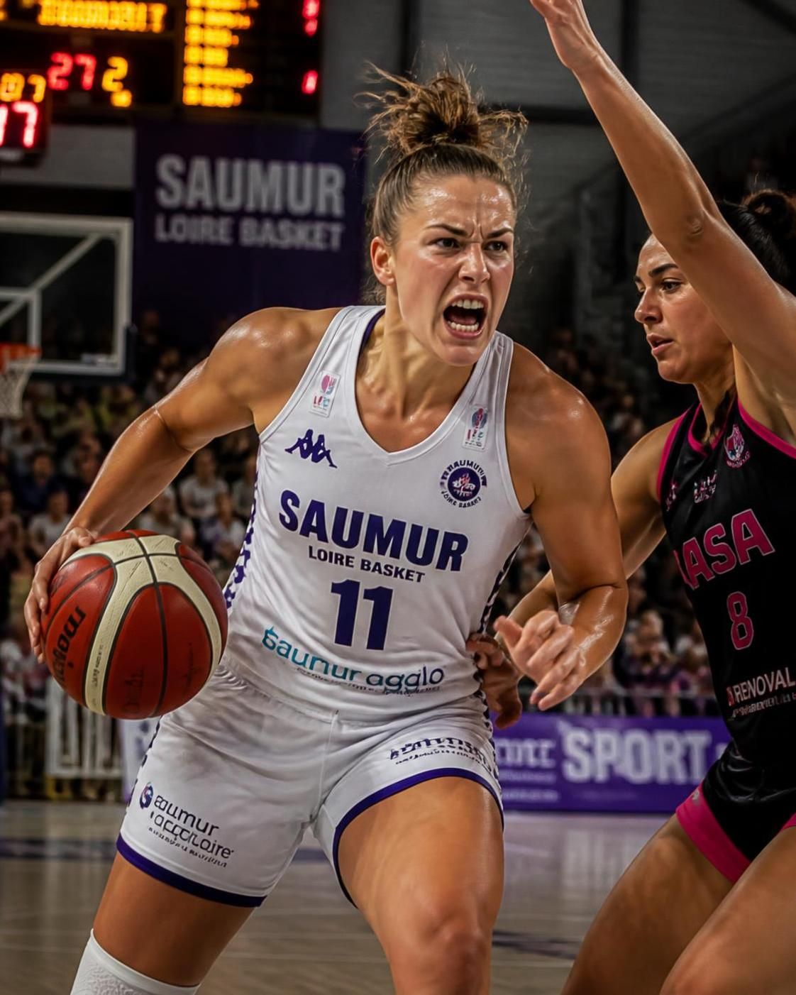 découvrez marion hamel, la nouvelle recrue de l'équipe de basket de saumur, prête à impressionner grâce à sa puissance physique et son dynamisme sur le terrain.
