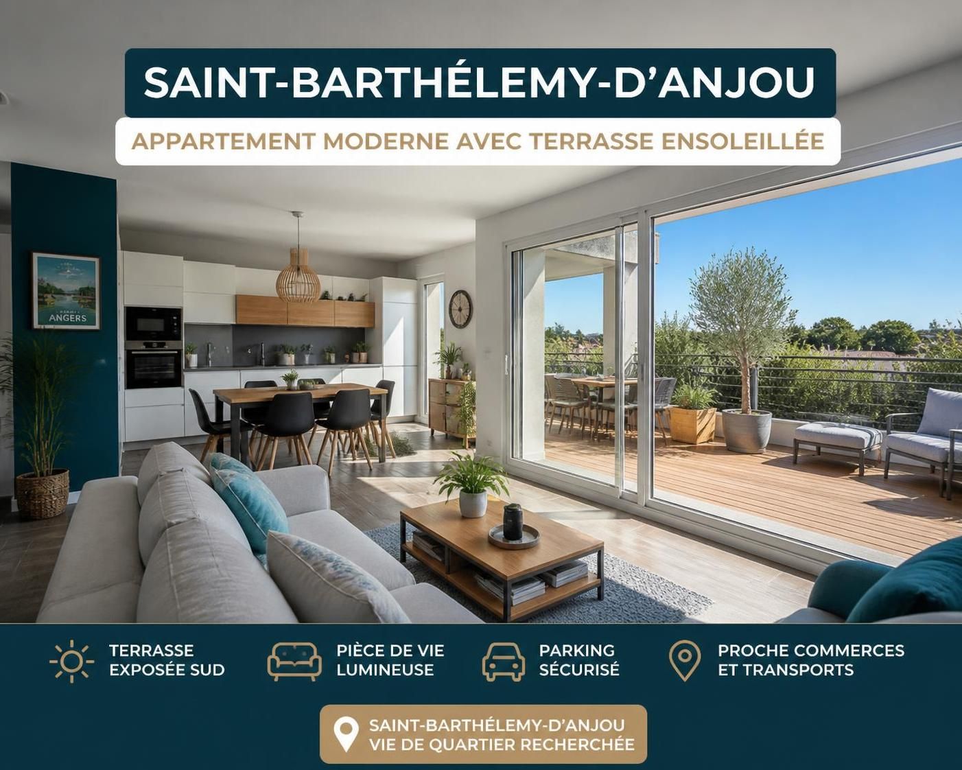 louez une chambre meublée confortable de 58,79 m² à saint-barthélemy-d'anjou (49124) pour seulement 475 € par mois, idéale pour un séjour agréable et pratique.