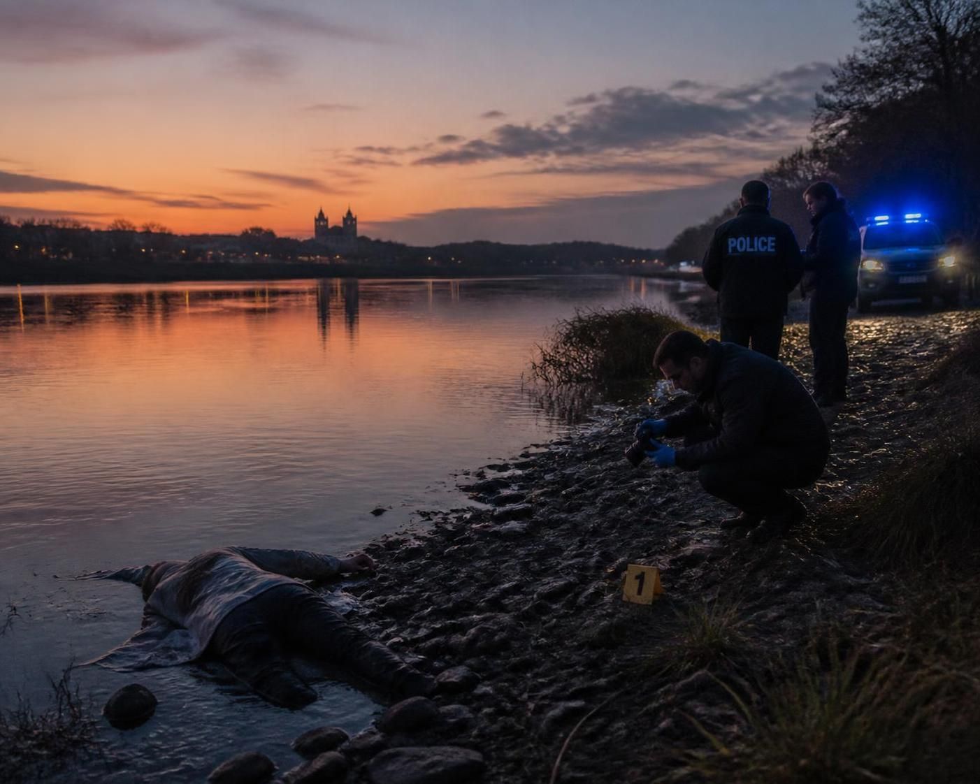 un corps a été découvert dans la loire, les autorités poursuivent leurs investigations pour élucider cette affaire.